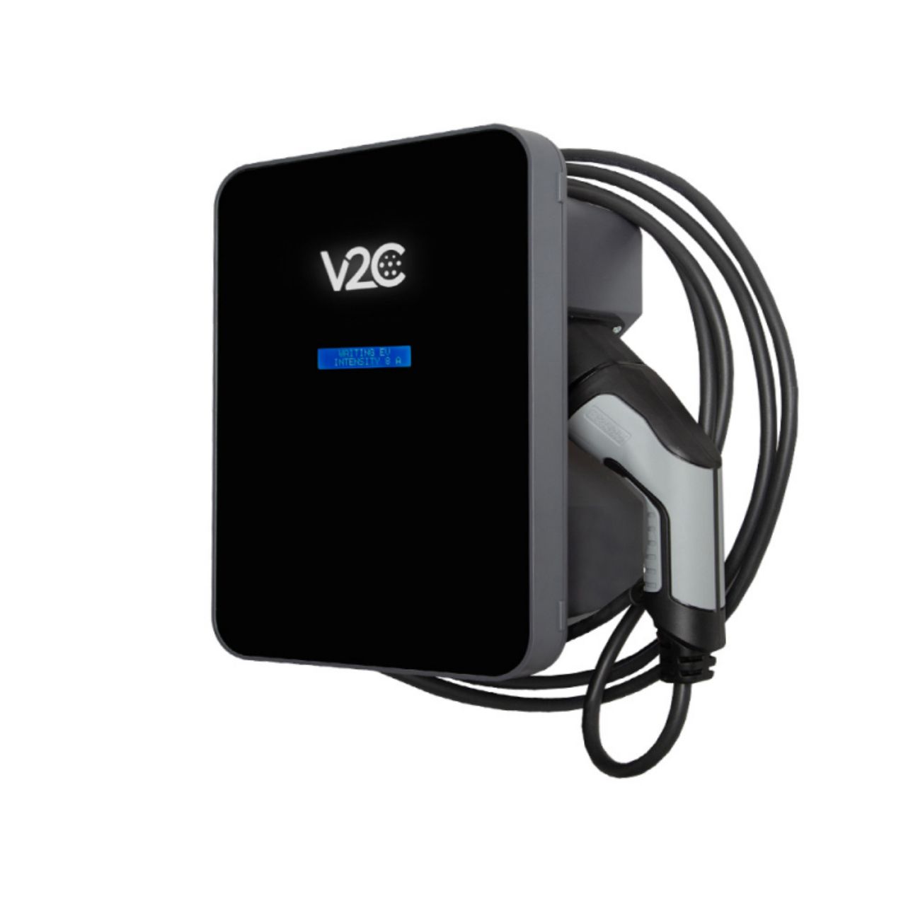 Une borne V2C Trydan