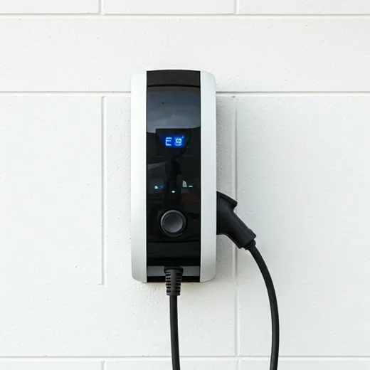 Borne de recharge &eacute;lectrique &agrave; domicile