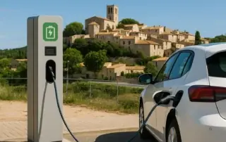 Installation borne de recharge Balaruc-le-Vieux