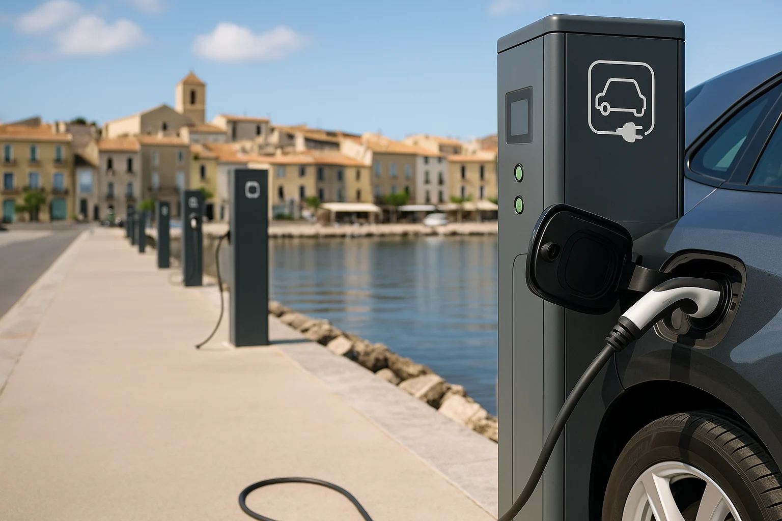 Borne de recharge Bouzigues